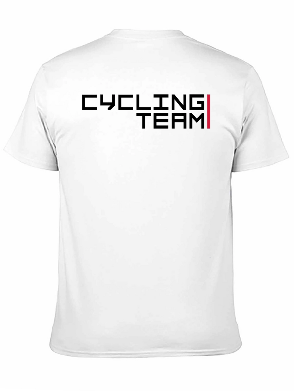 Cycling Team Graphic Tee - Mens Black T-Shirt