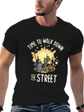 Time to Walk Down the Street Halloween T-Shirt