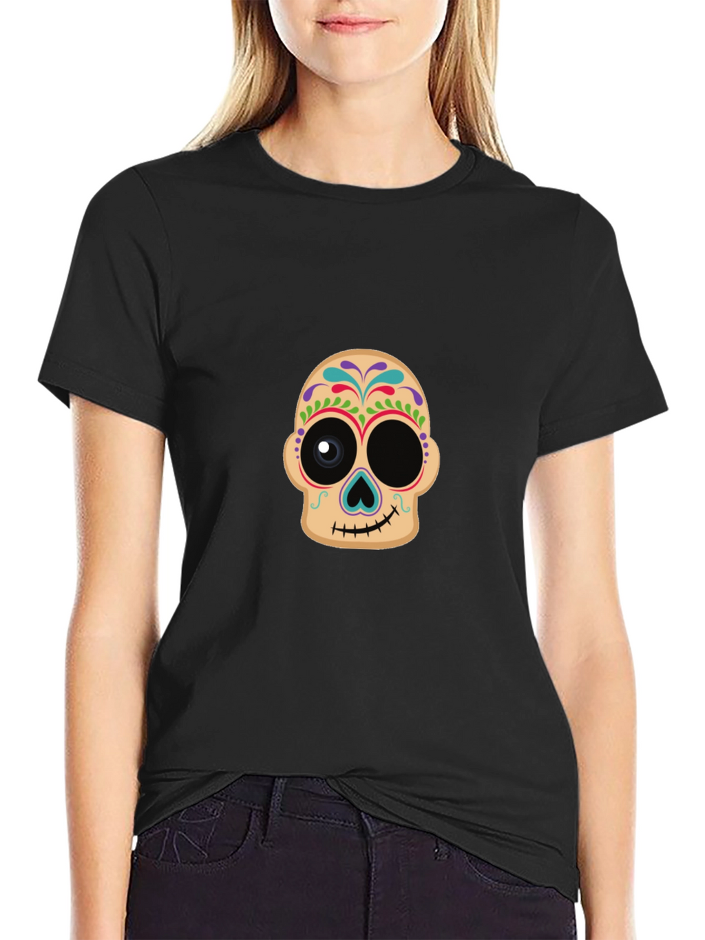 Sugar Skull Black T-Shirt