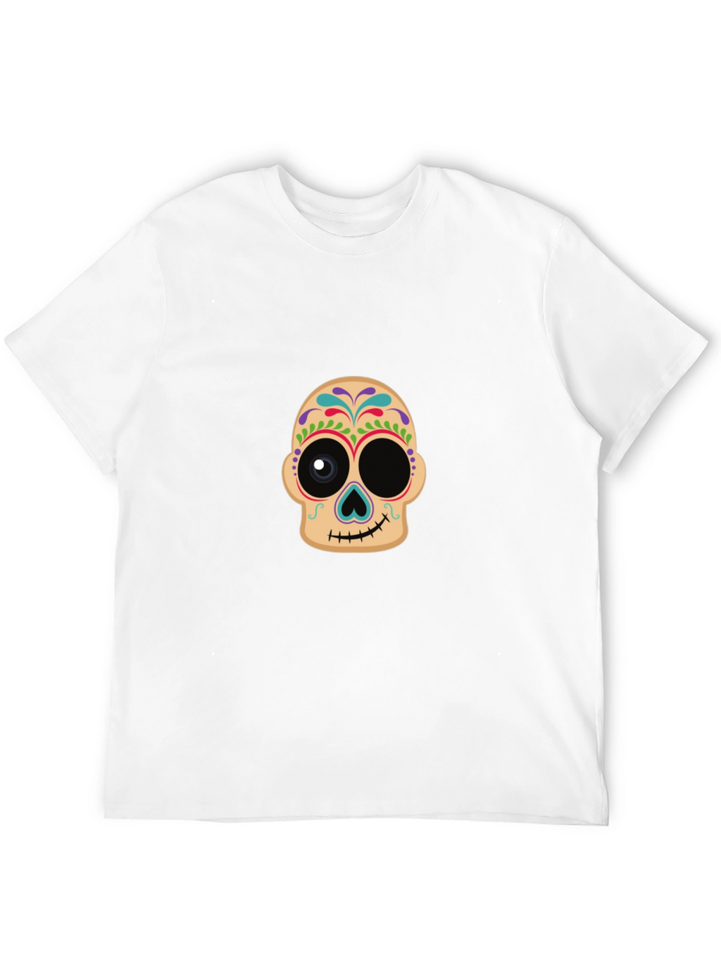 Sugar Skull Black T-Shirt