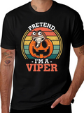 Pretend Im A Viper Halloween T-Shirt