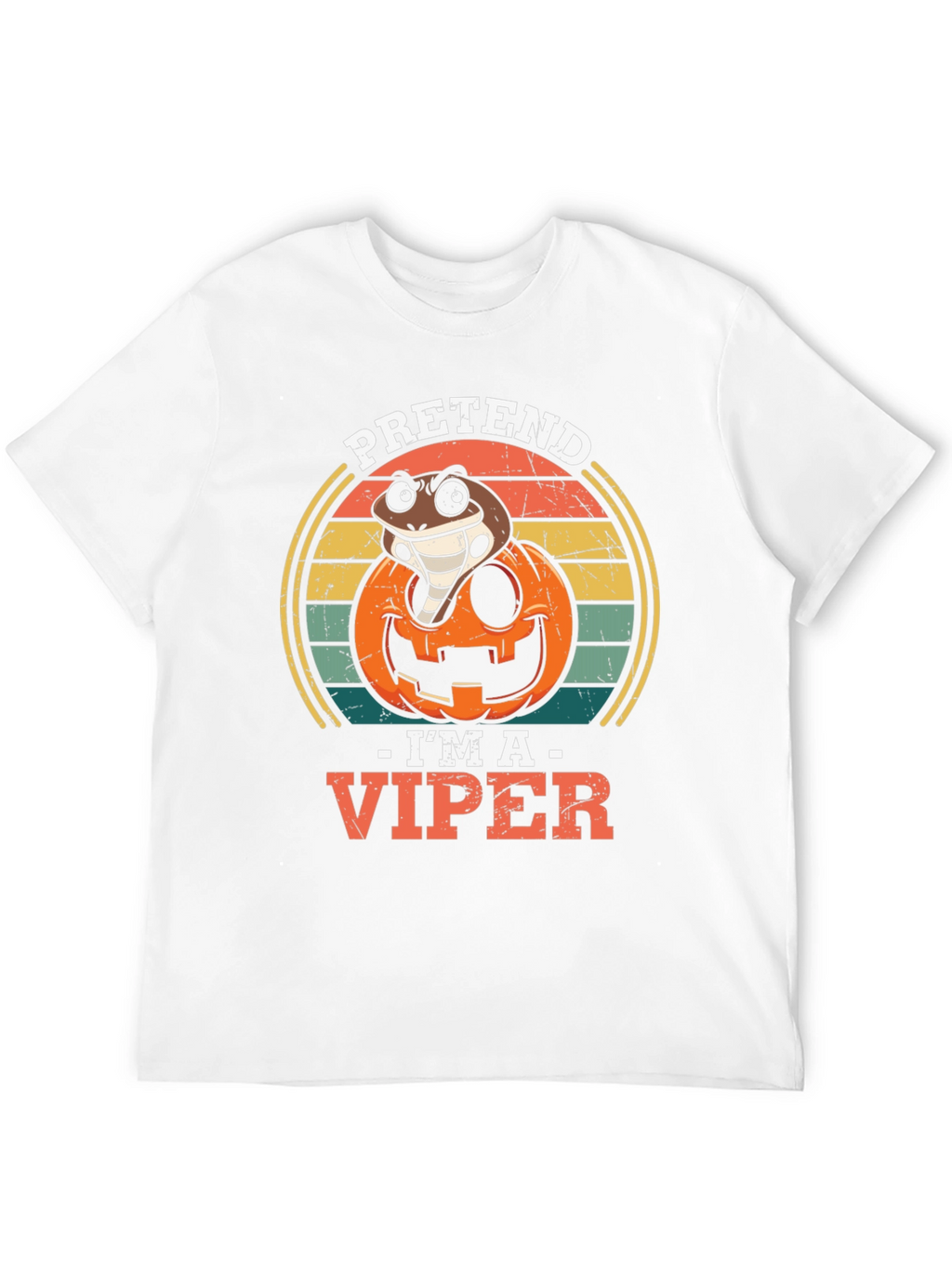 Pretend Im A Viper Halloween T-Shirt