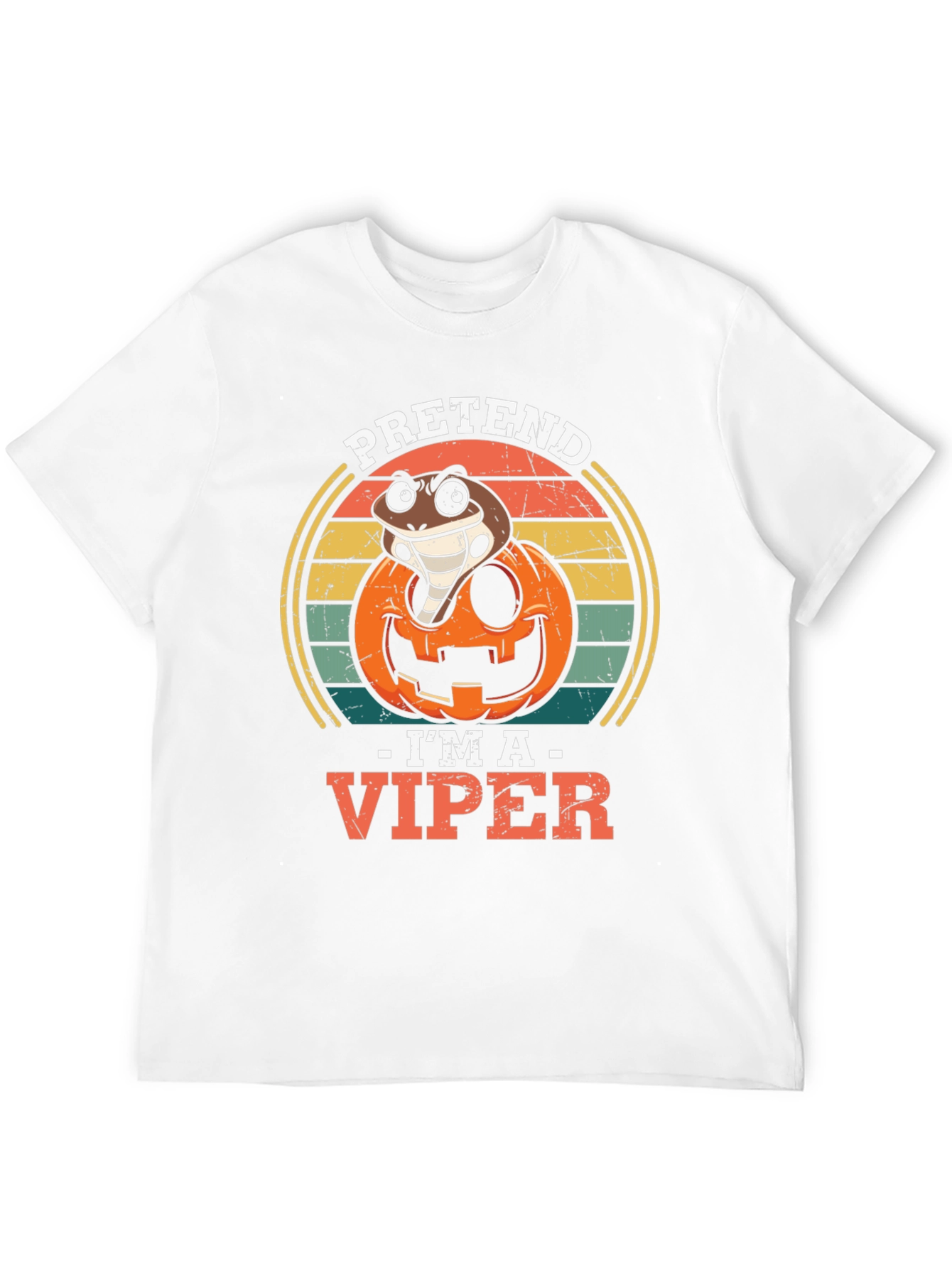 Pretend Im A Viper Halloween T-Shirt