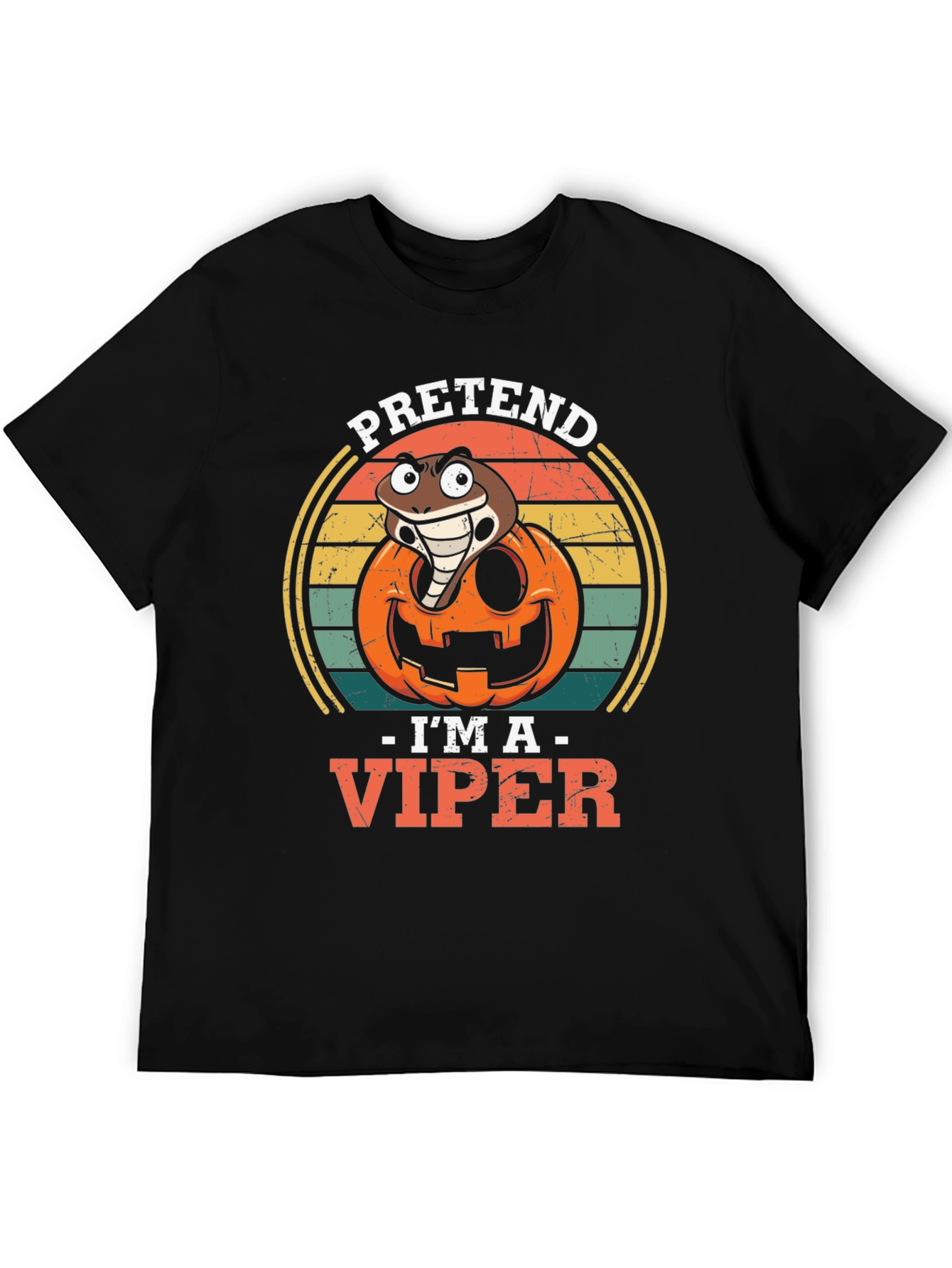 Pretend Im A Viper Halloween T-Shirt