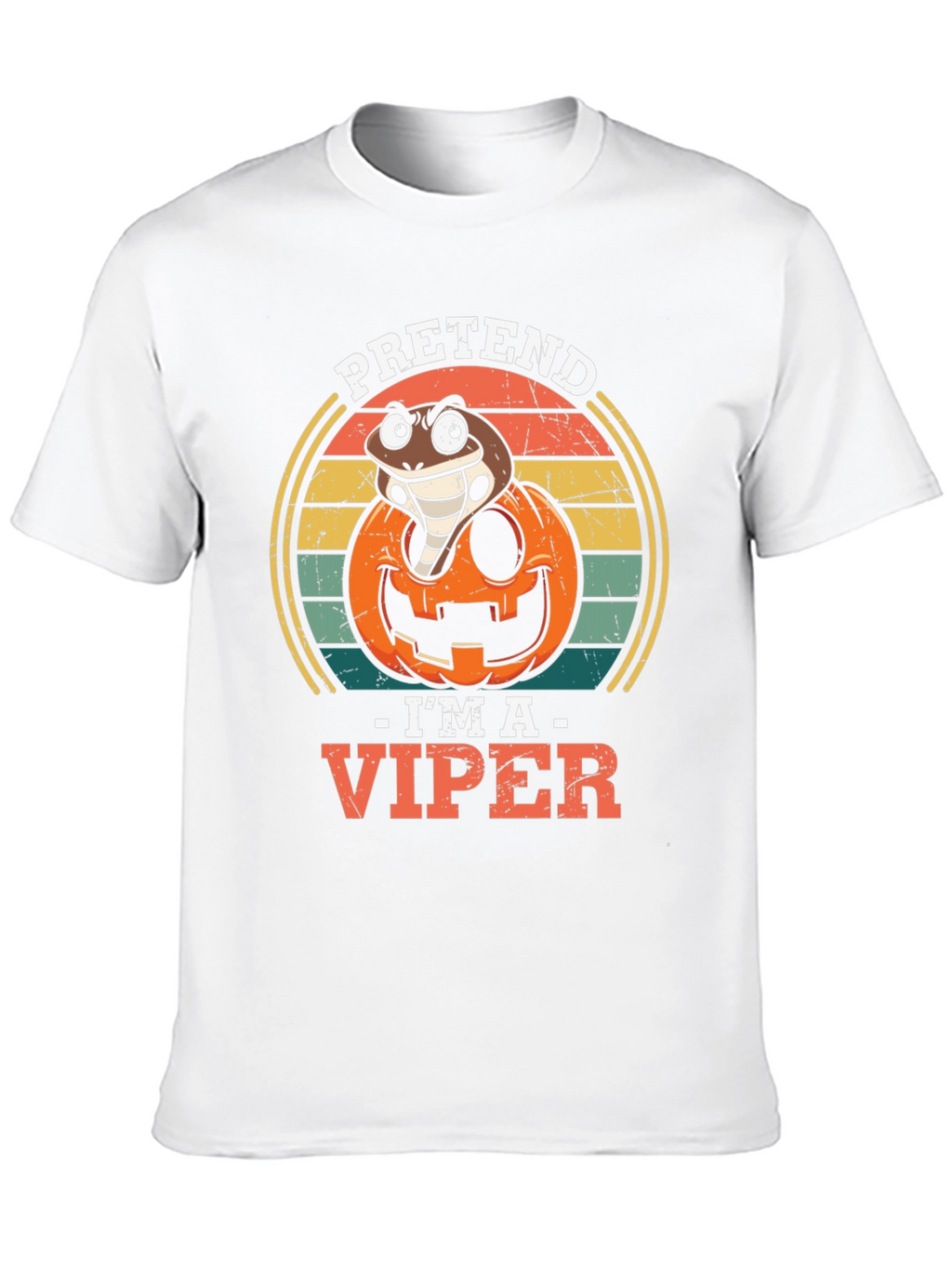 Pretend Im A Viper Halloween T-Shirt