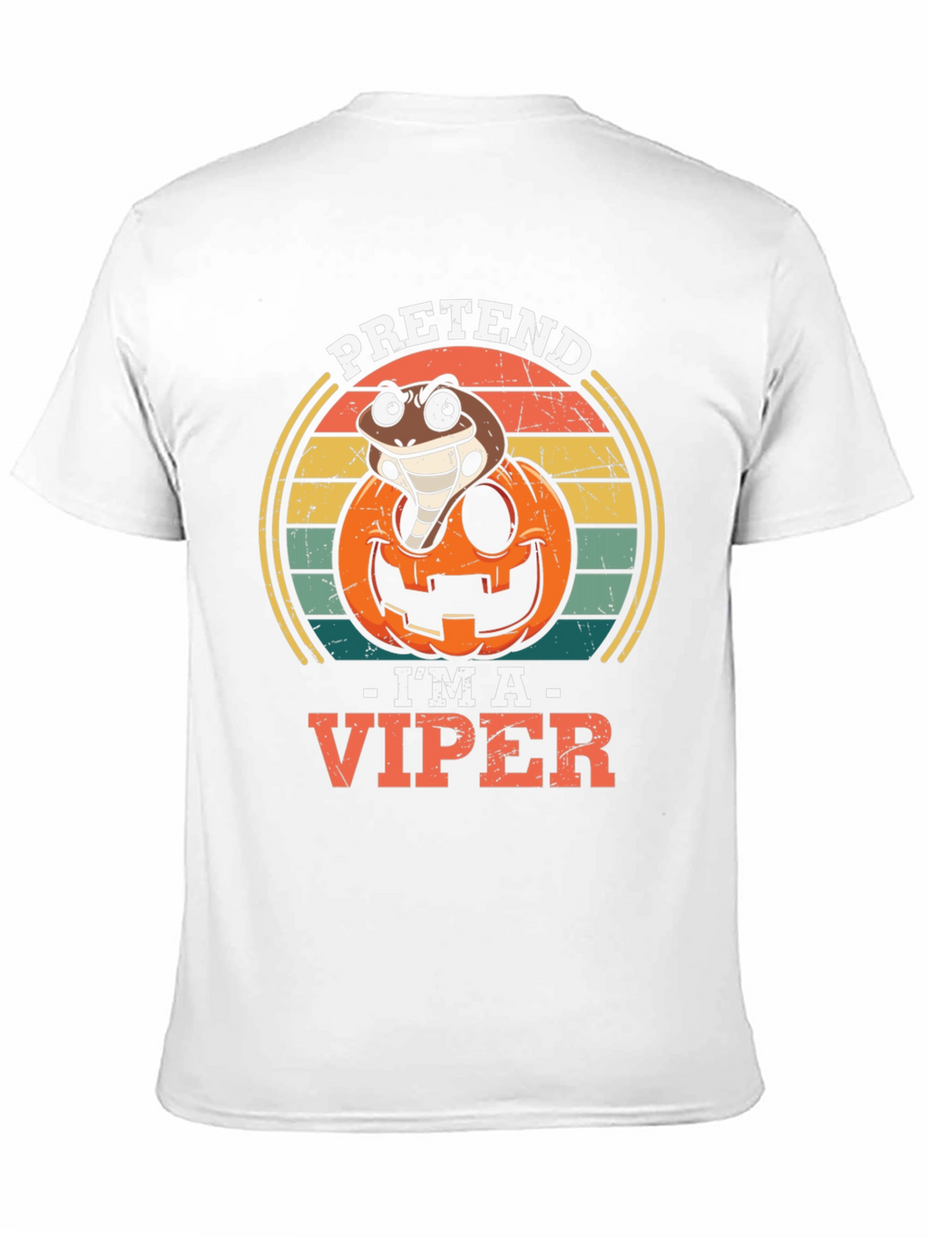 Pretend Im A Viper Halloween T-Shirt