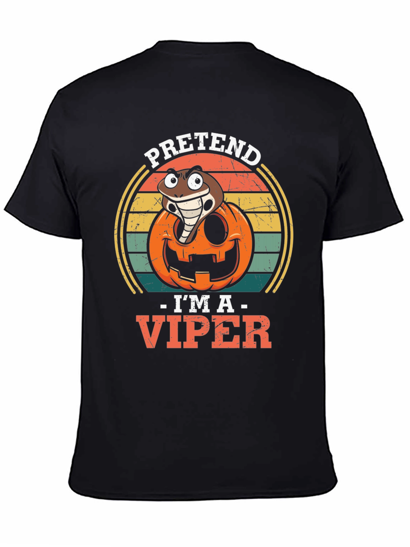 Pretend Im A Viper Halloween T-Shirt