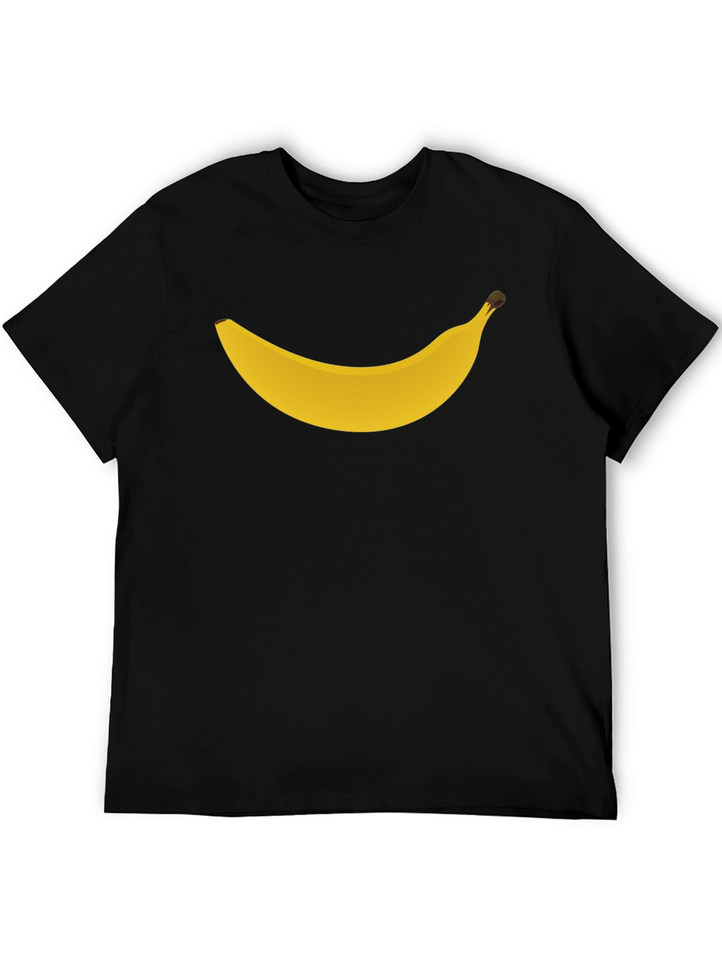 Banana Graphic Tee - Black Casual T-Shirt