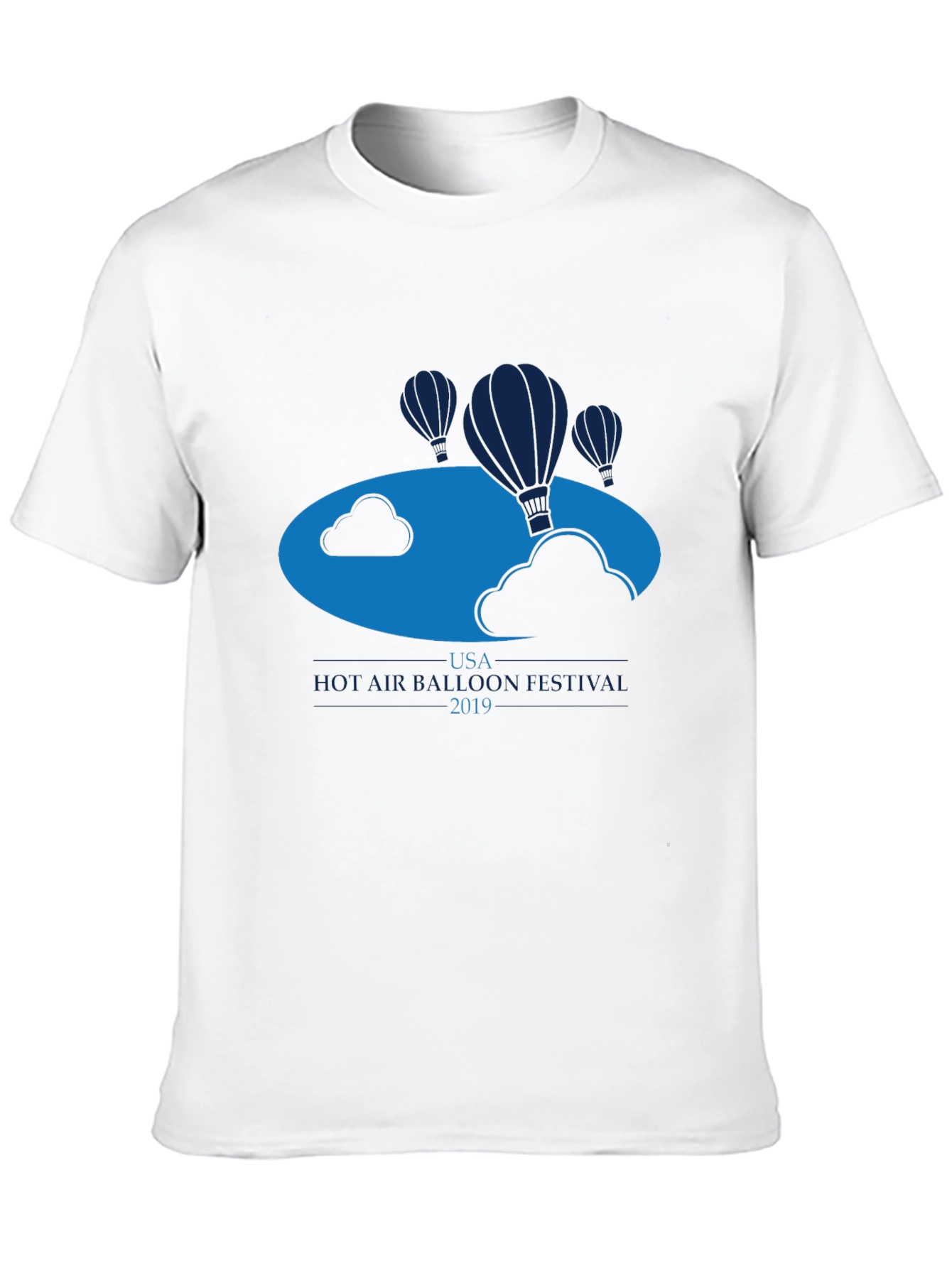 USA Hot Air Balloon Festival 2019 Black T-Shirt