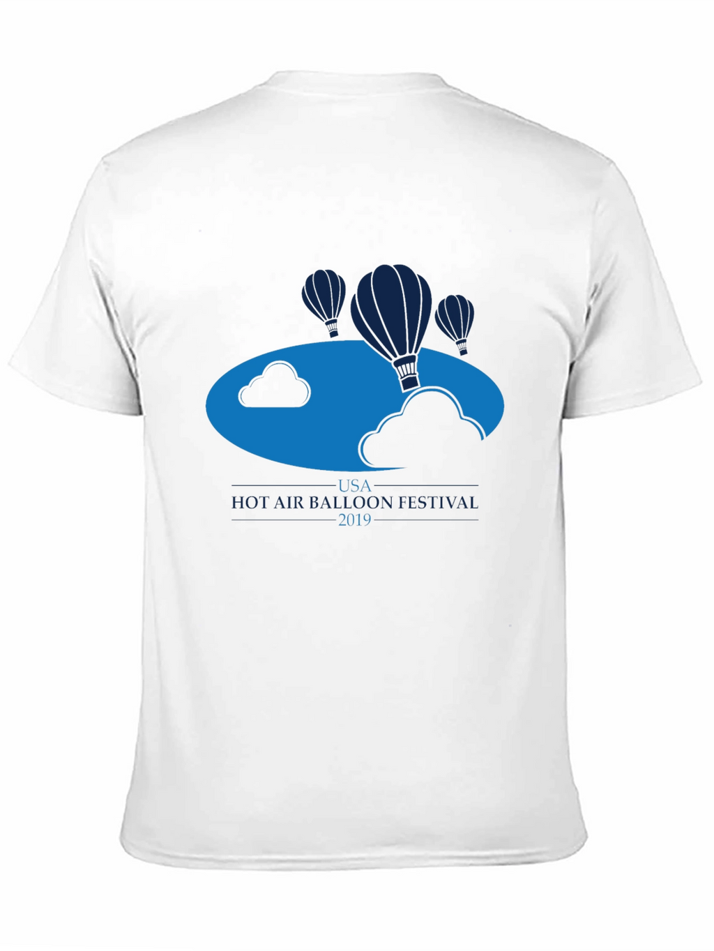 USA Hot Air Balloon Festival 2019 Black T-Shirt