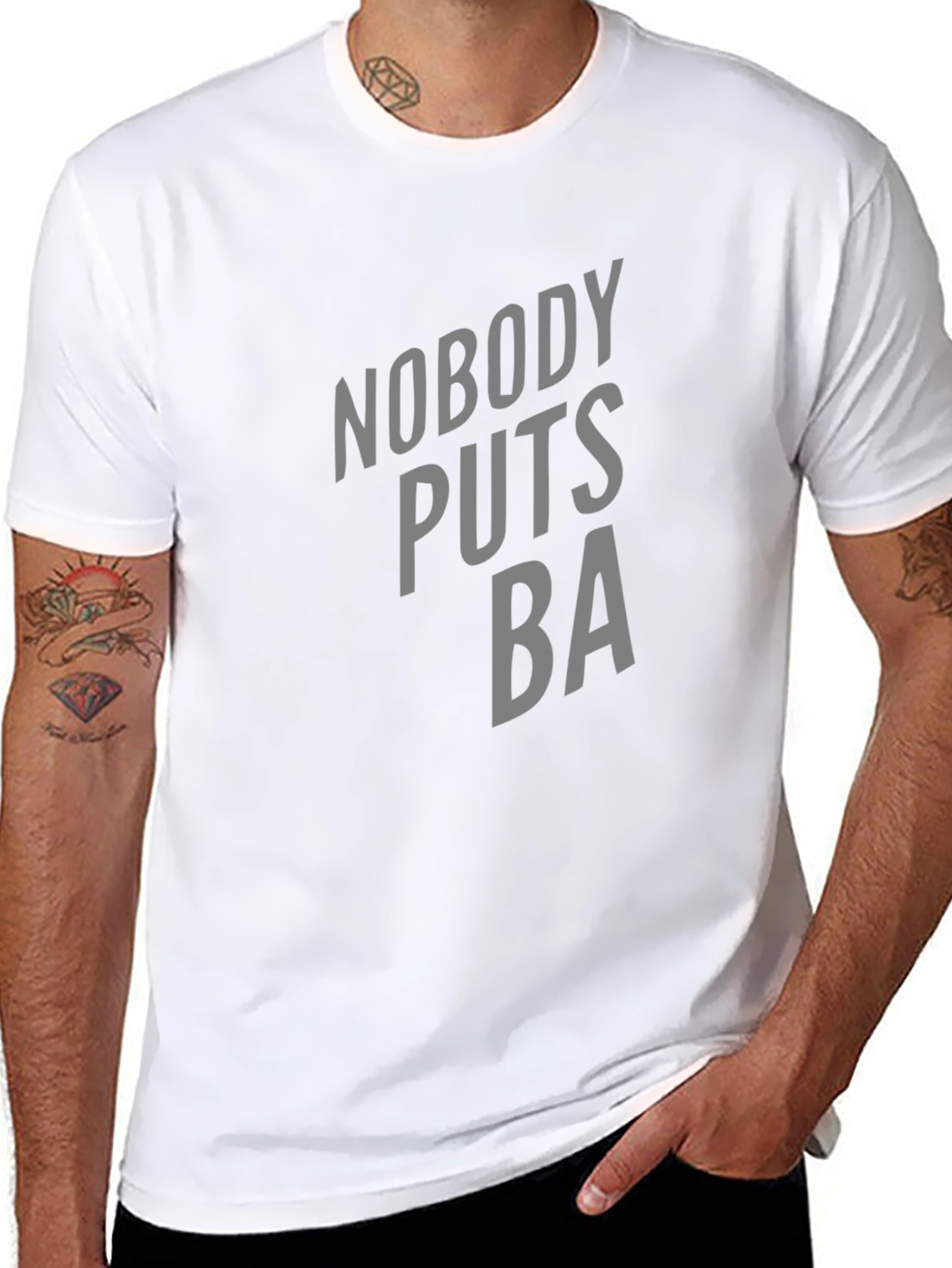Nobody Puts BA T-Shirt - Classic Movie Tee