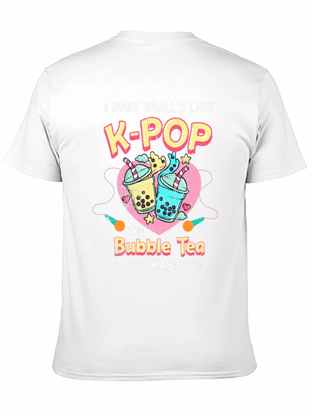 K-Pop & Bubble Tea Graphic Tee