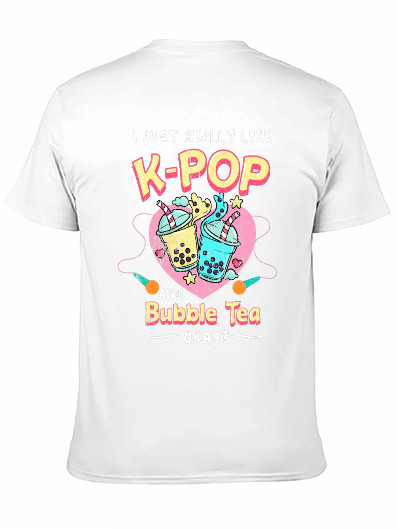 K-Pop & Bubble Tea Graphic Tee