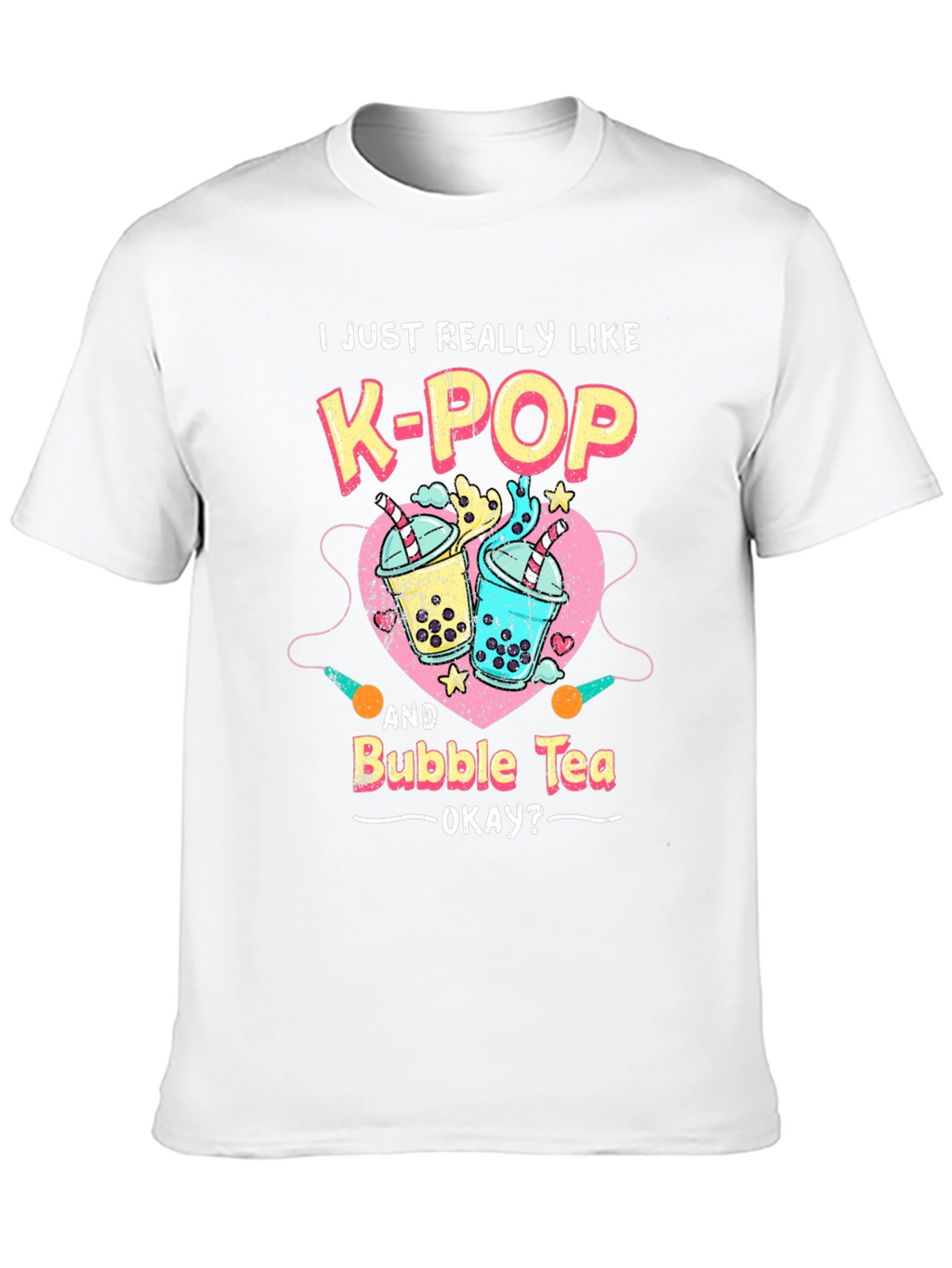 K-Pop & Bubble Tea Graphic Tee