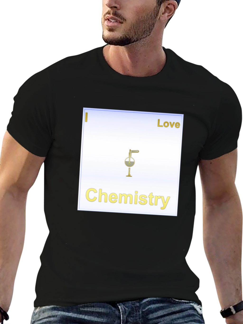 I Love Chemistry Graphic T-Shirt - Science Tee