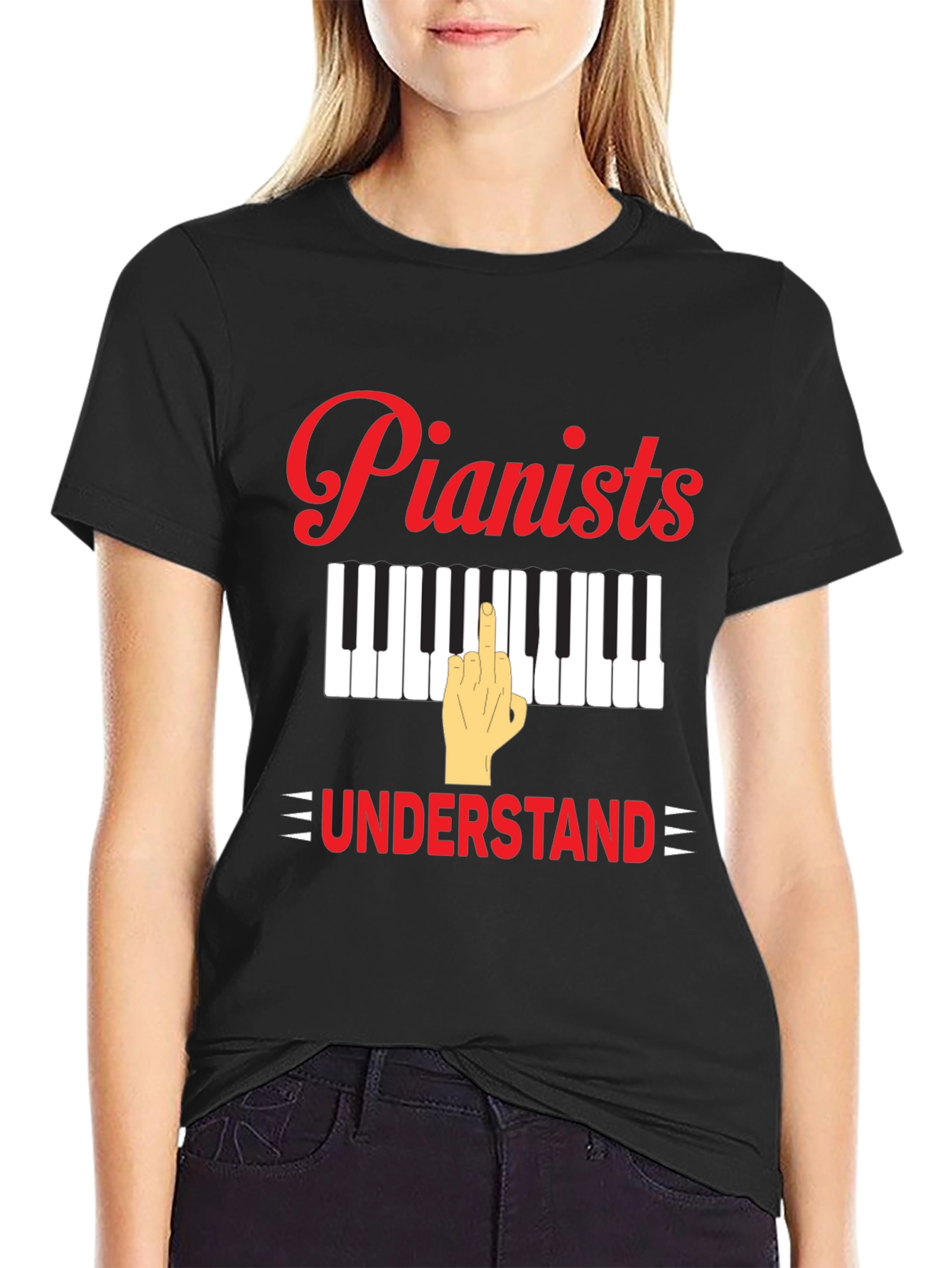 Pianists Understand T-Shirt - Musical Humor