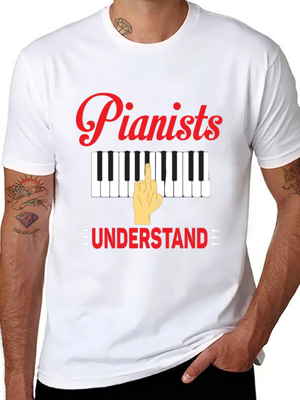 Pianists Understand T-Shirt - Musical Humor
