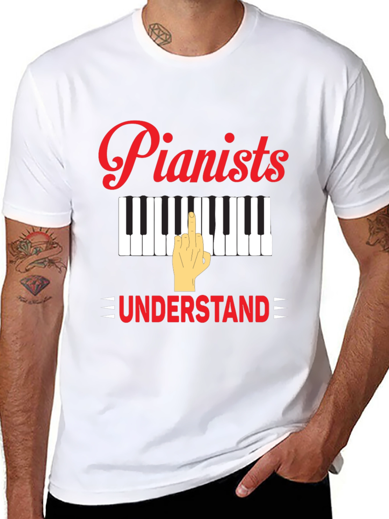 Pianists Understand T-Shirt - Musical Humor