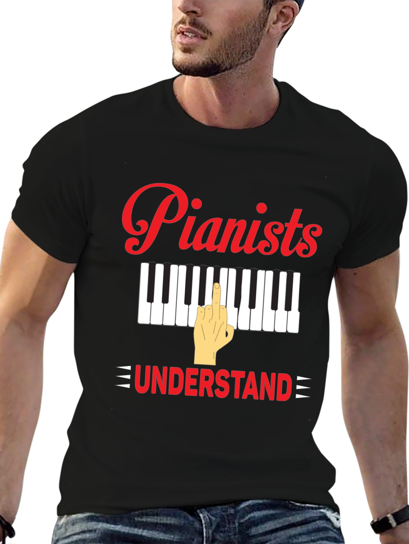 Pianists Understand T-Shirt - Musical Humor