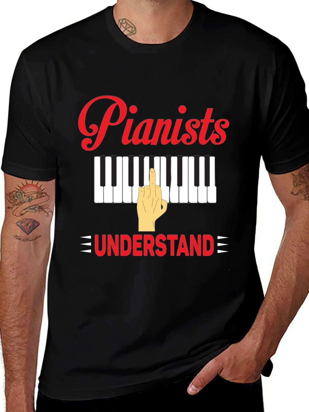 Pianists Understand T-Shirt - Musical Humor