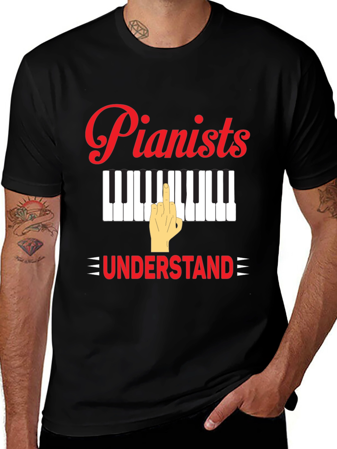 Pianists Understand T-Shirt - Musical Humor