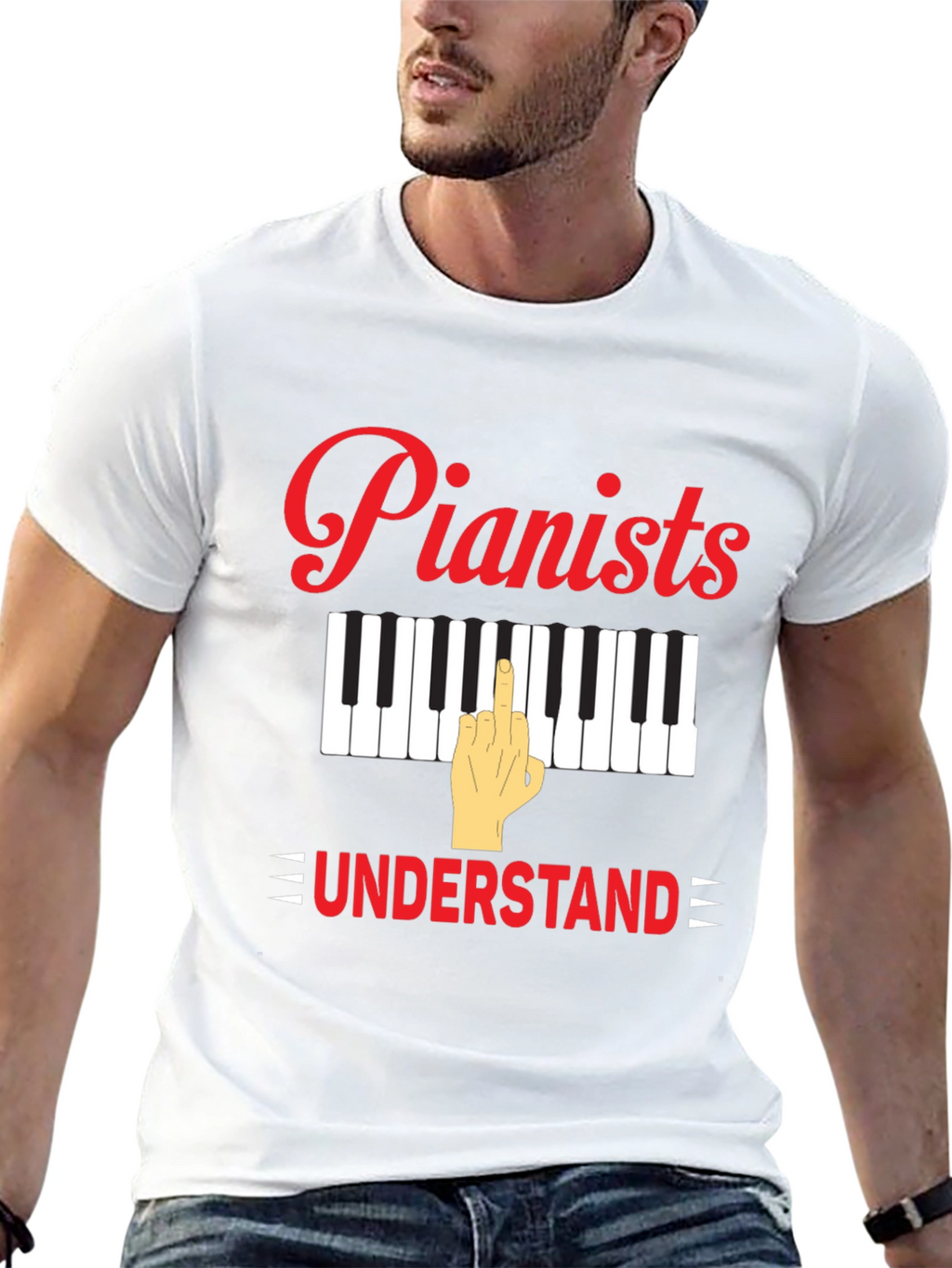 Pianists Understand T-Shirt - Musical Humor