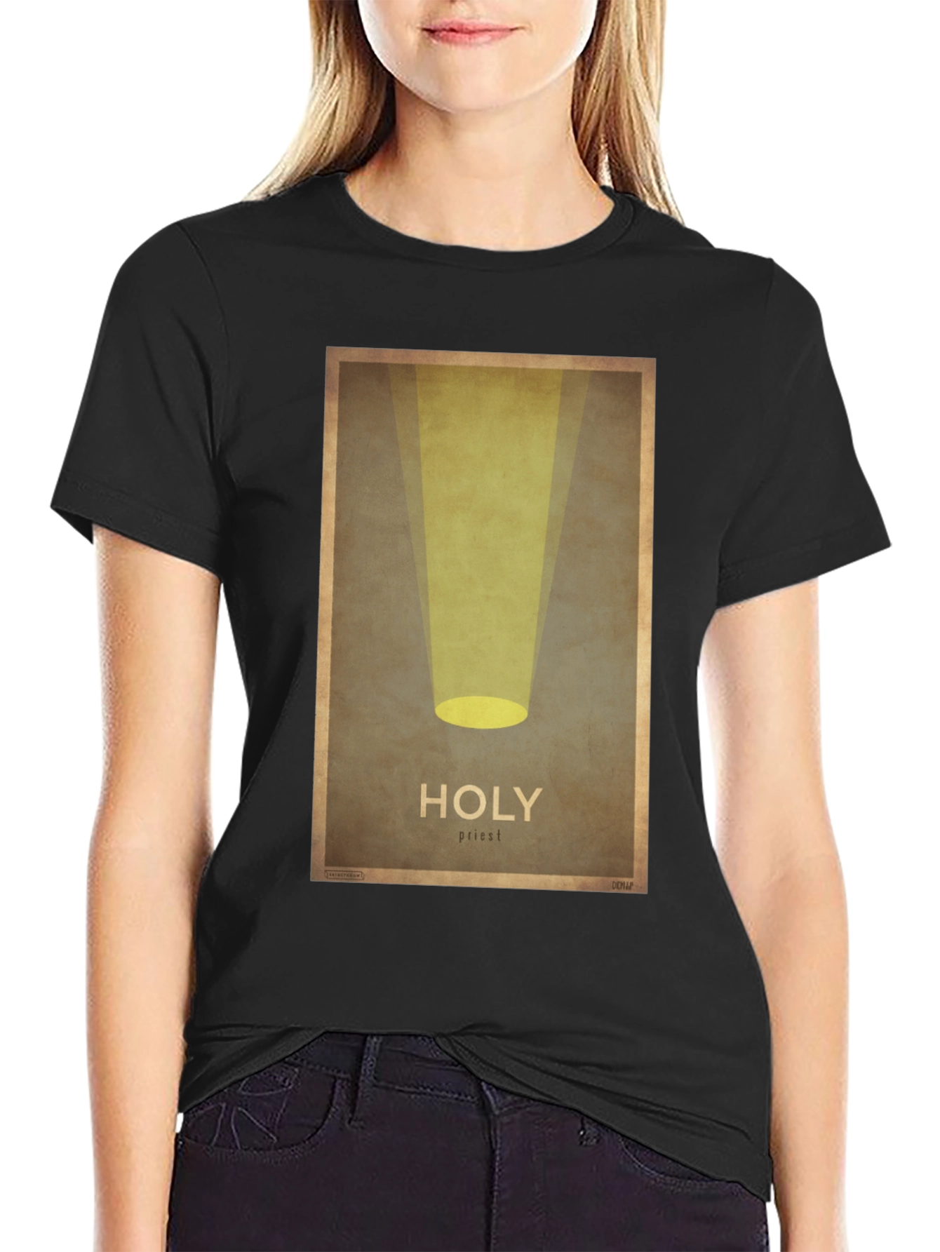 Holy Priest Graphic Tee - Religious Humor