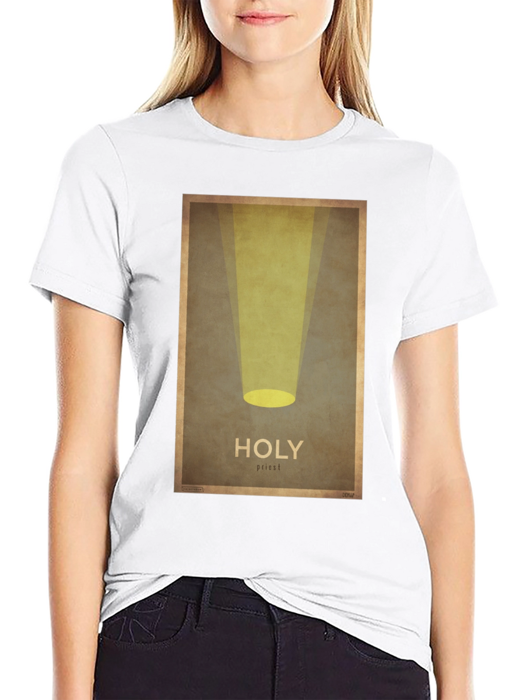 Holy Priest Graphic Tee - Religious Humor