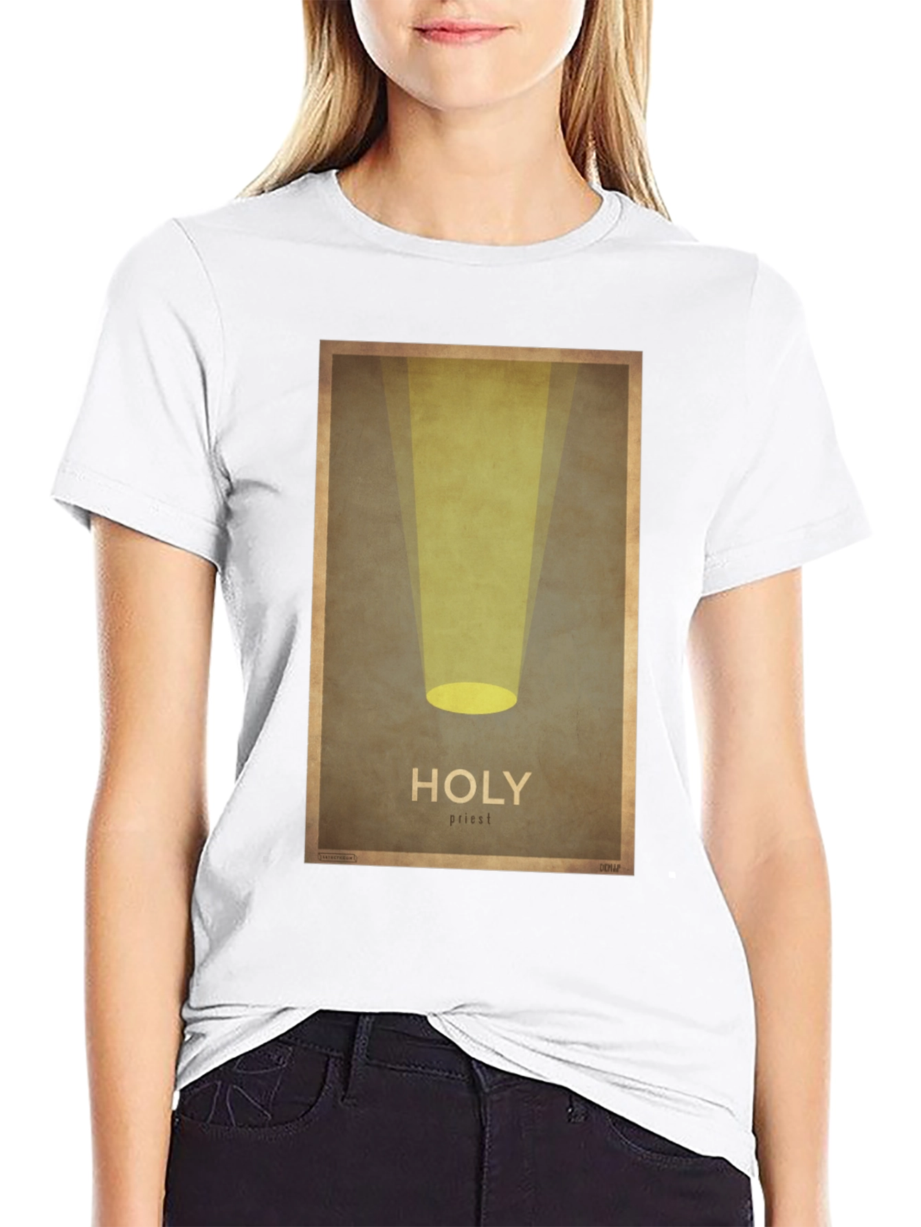 Holy Priest Graphic Tee - Religious Humor