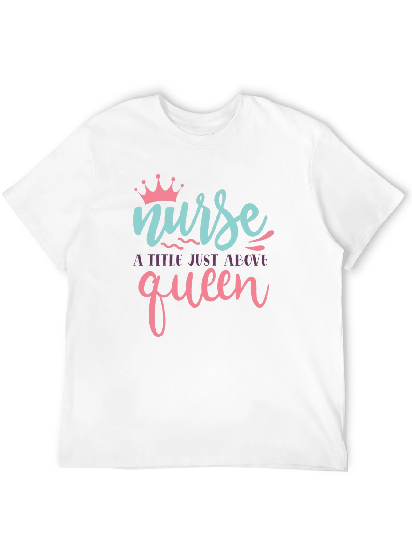 Nurse Queen Black T-Shirt