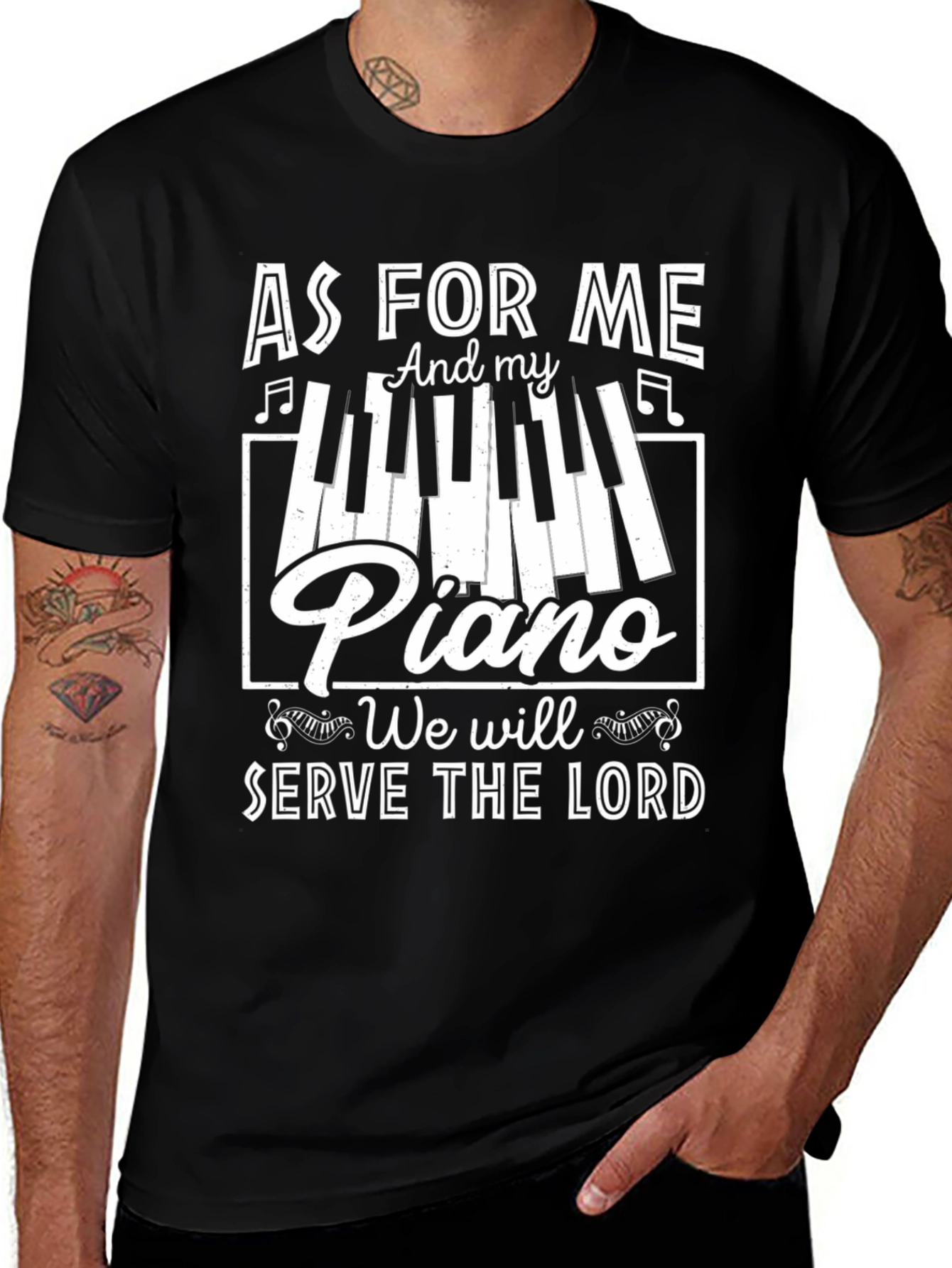 As For Me and My Piano T-Shirt