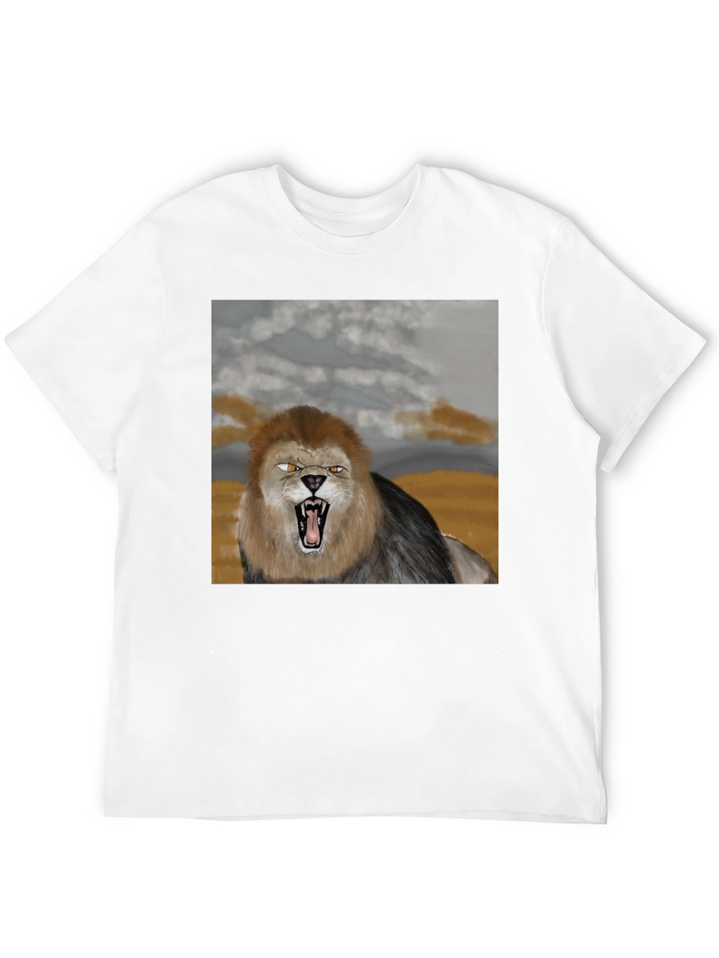 Lion Graphic Tee - Fierce Style