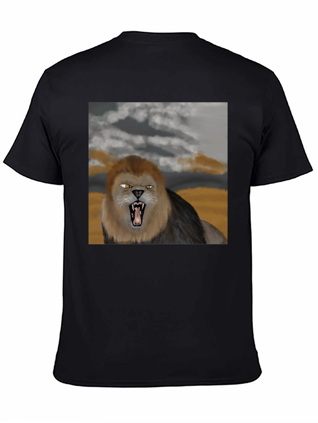 Lion Graphic Tee - Fierce Style