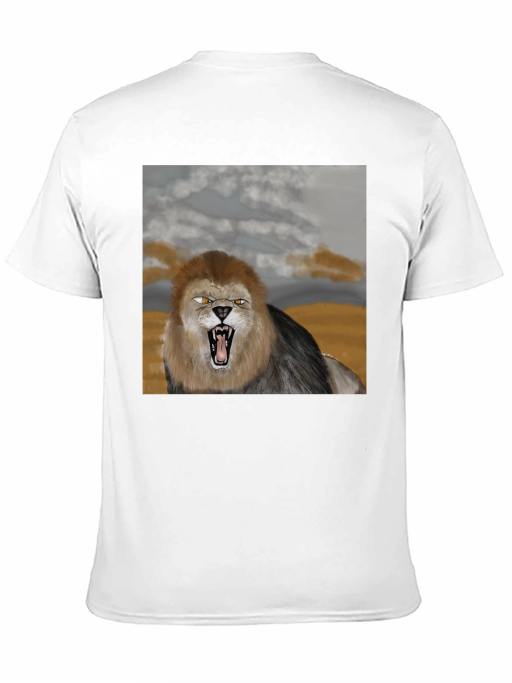 Lion Graphic Tee - Fierce Style