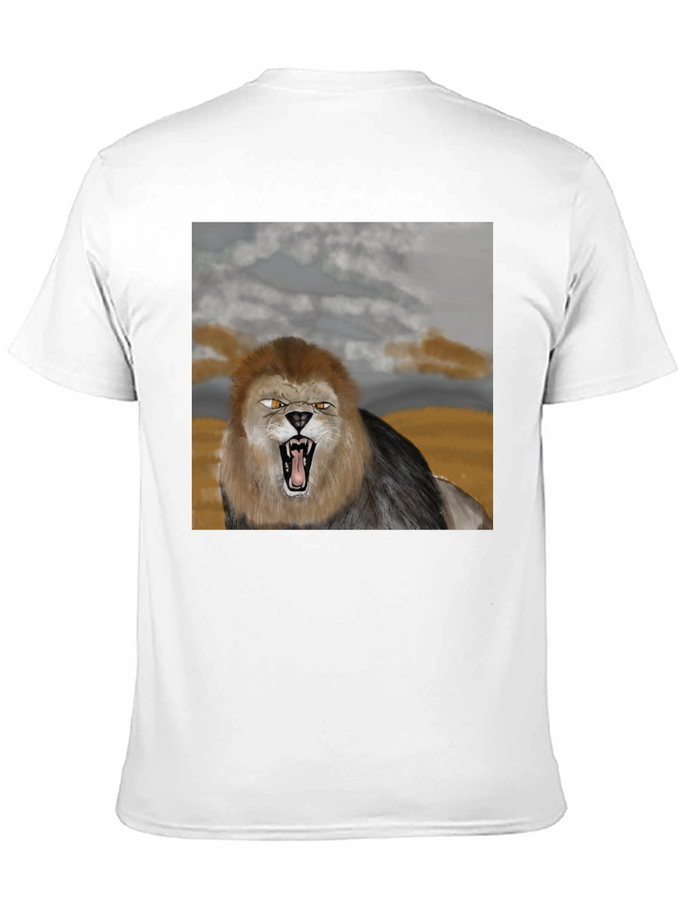 Lion Graphic Tee - Fierce Style