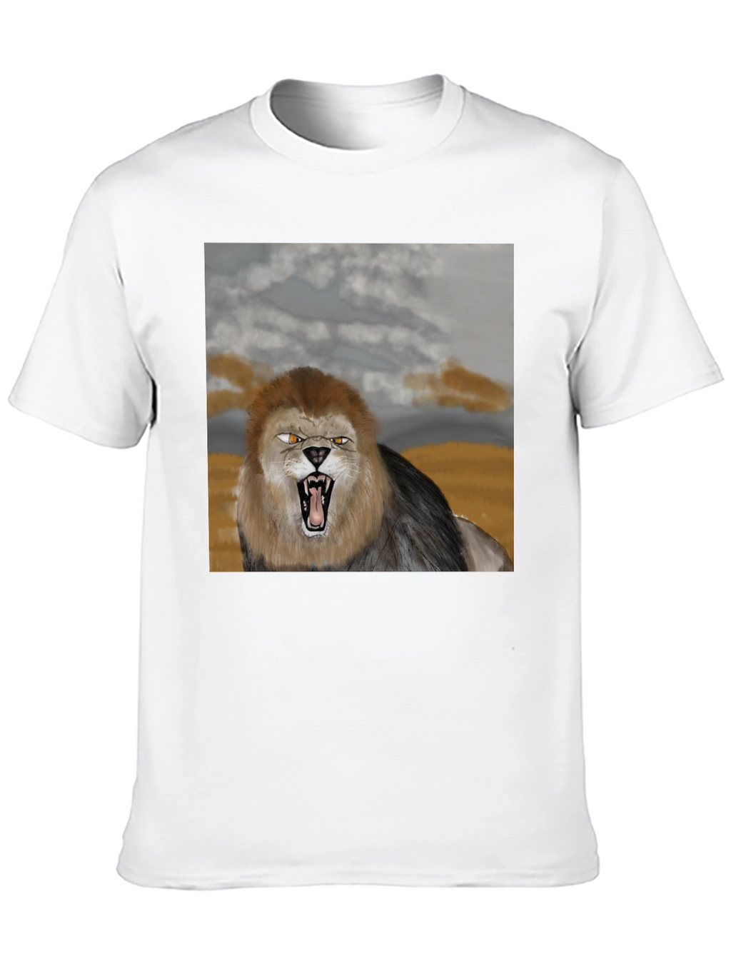 Lion Graphic Tee - Fierce Style