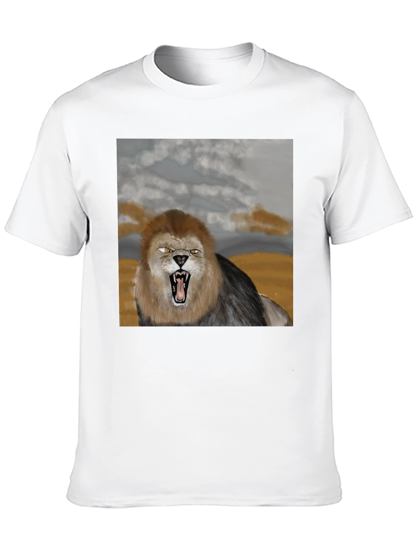 Lion Graphic Tee - Fierce Style
