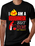 Roughneck BBQ Grill Master Black Graphic Tee