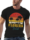 Florida Fort Myers Beach Graphic T-Shirt