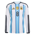 Enzo Fernandez 2026 Argentina Long Sleeve Home Jersey Front