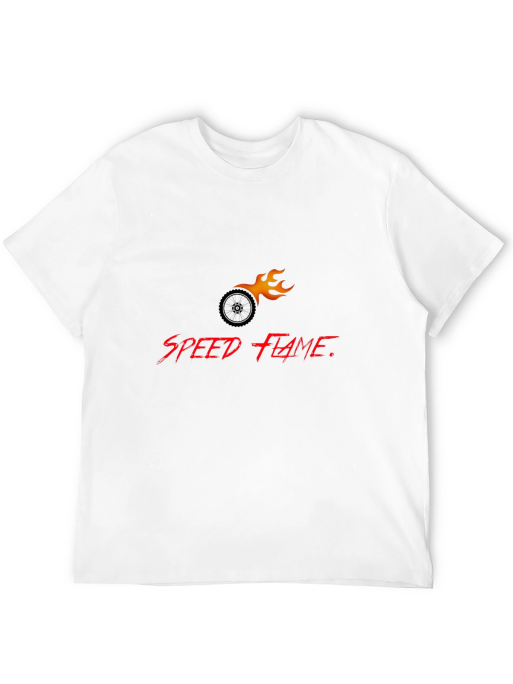 Speed Flame Graphic T-Shirt