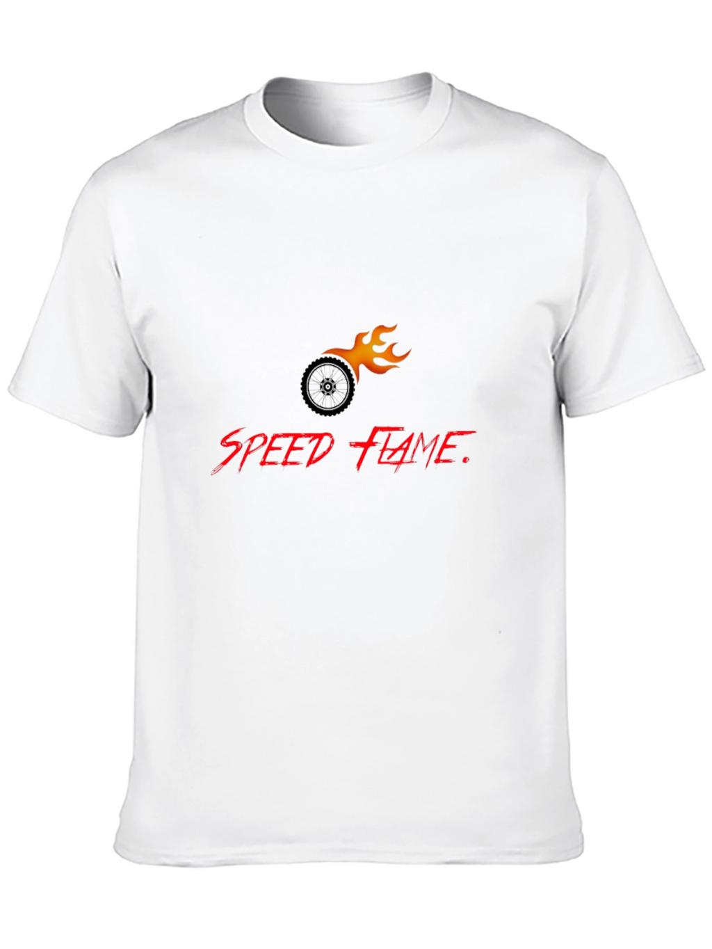 Speed Flame Graphic T-Shirt