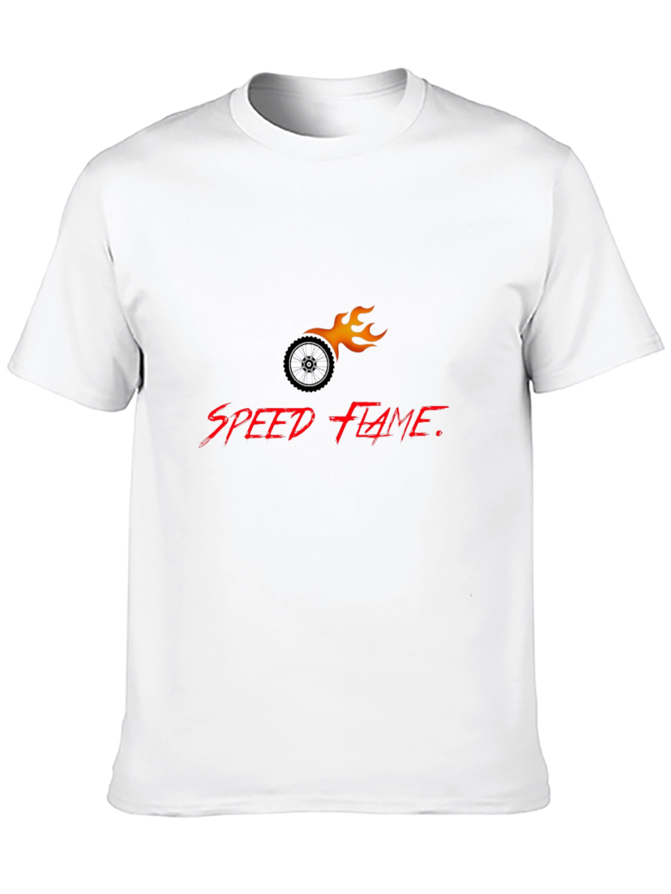 Speed Flame Graphic T-Shirt