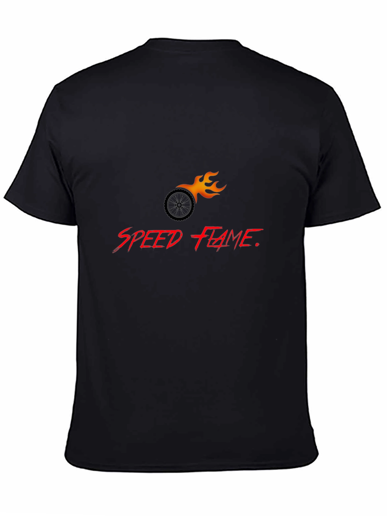 Speed Flame Graphic T-Shirt