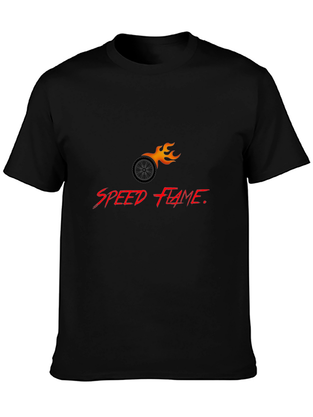 Speed Flame Graphic T-Shirt
