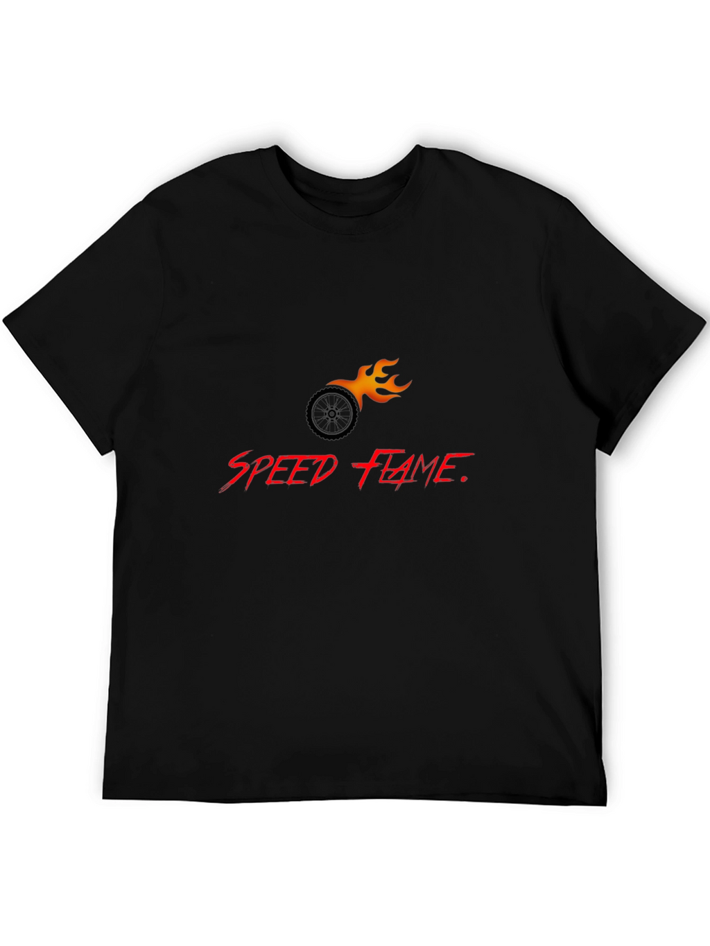Speed Flame Graphic T-Shirt