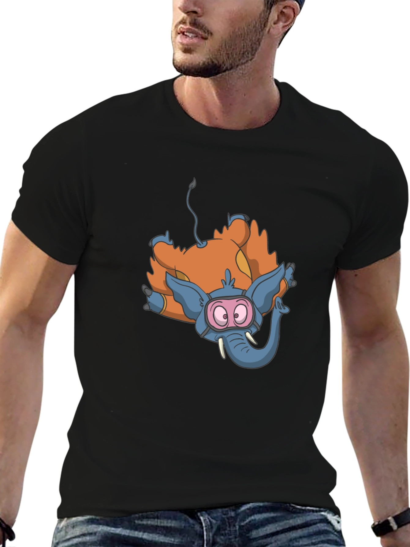 Cartoon Elephant T-Shirt