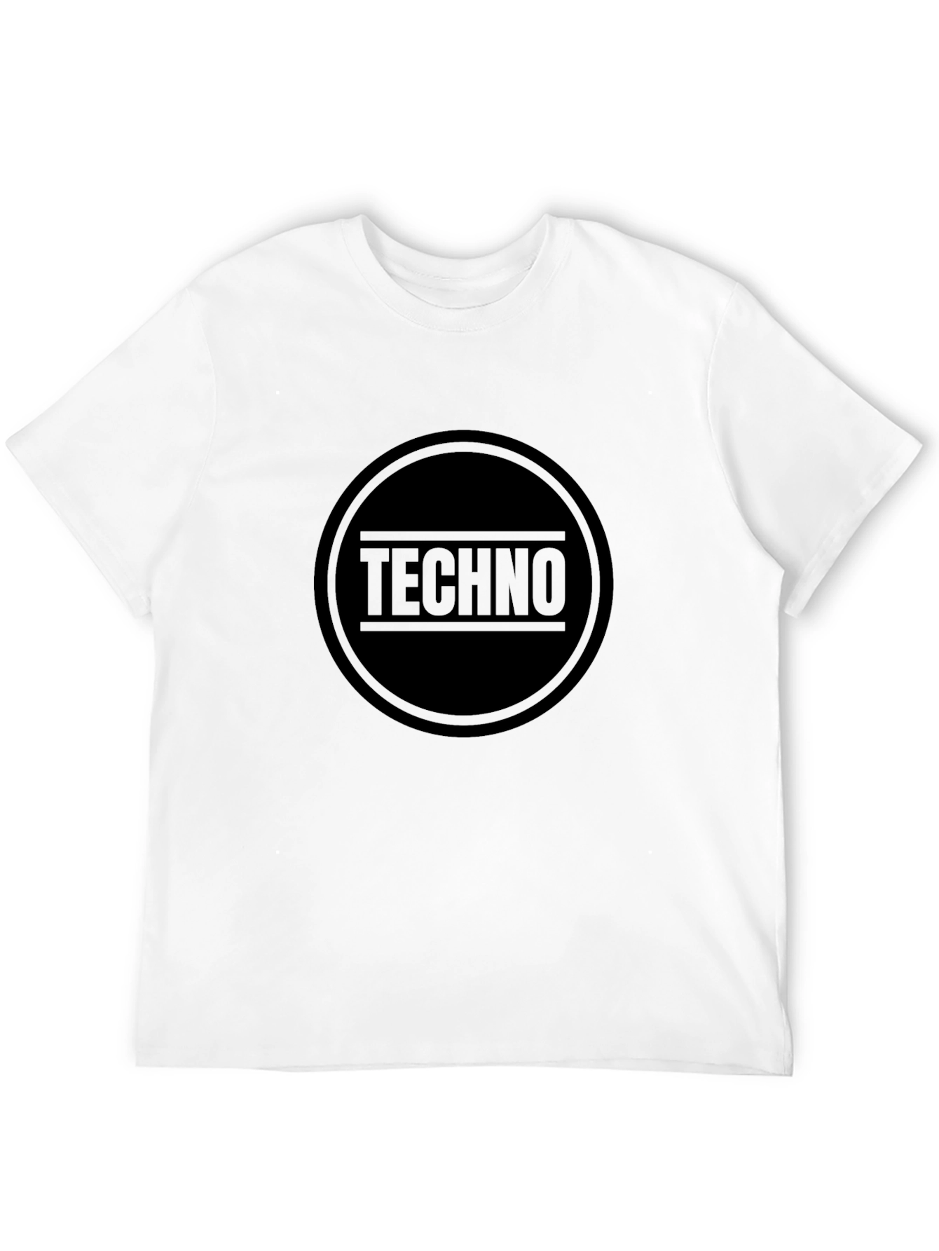 Techno Music T-Shirt - Black Graphic Tee