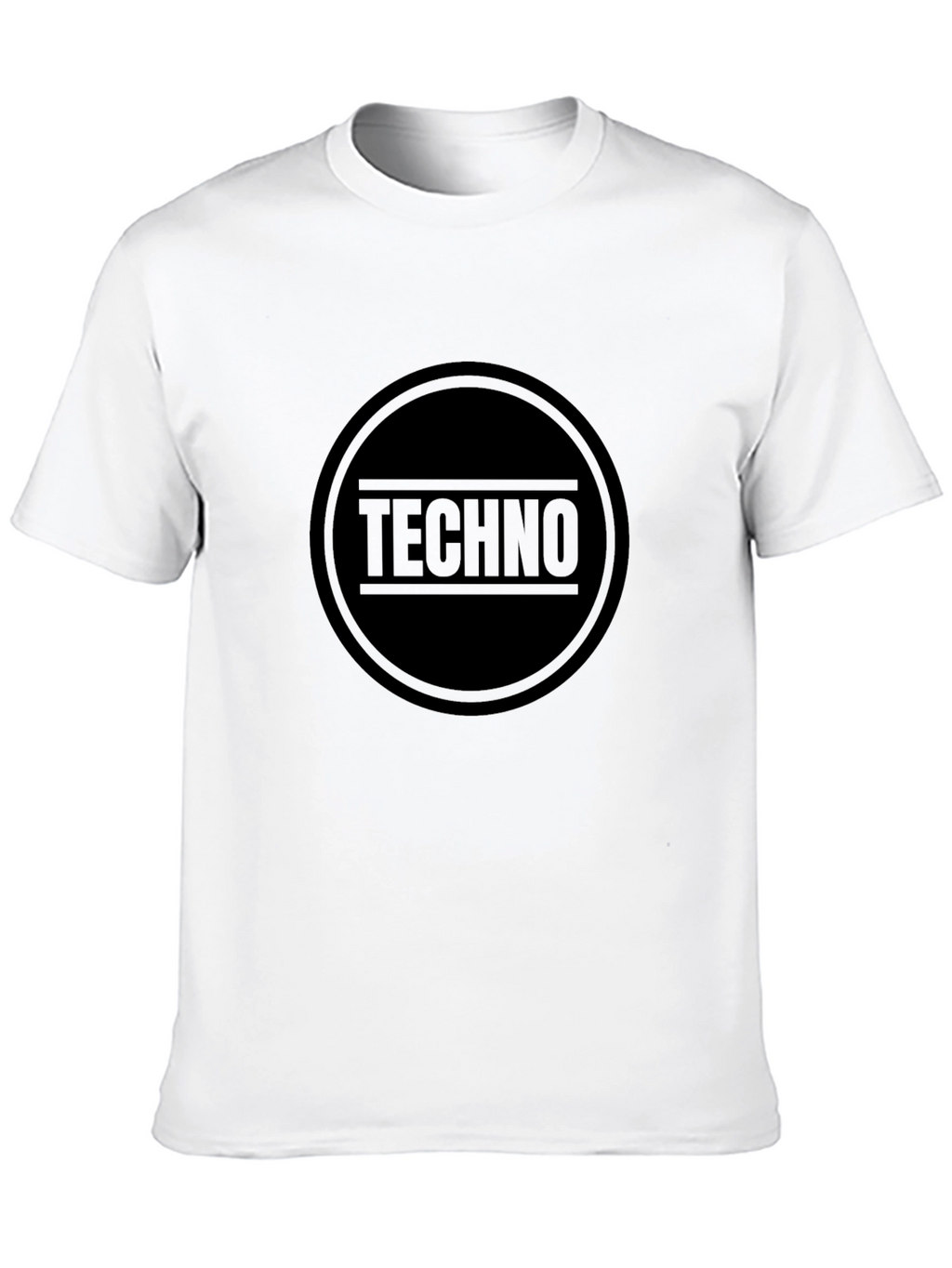 Techno Music T-Shirt - Black Graphic Tee