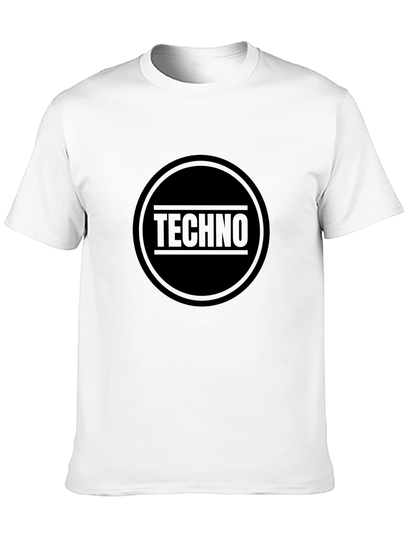 Techno Music T-Shirt - Black Graphic Tee